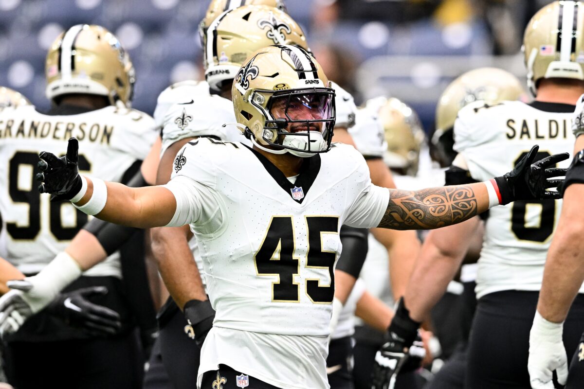 Saints designate two players to return from injury lists