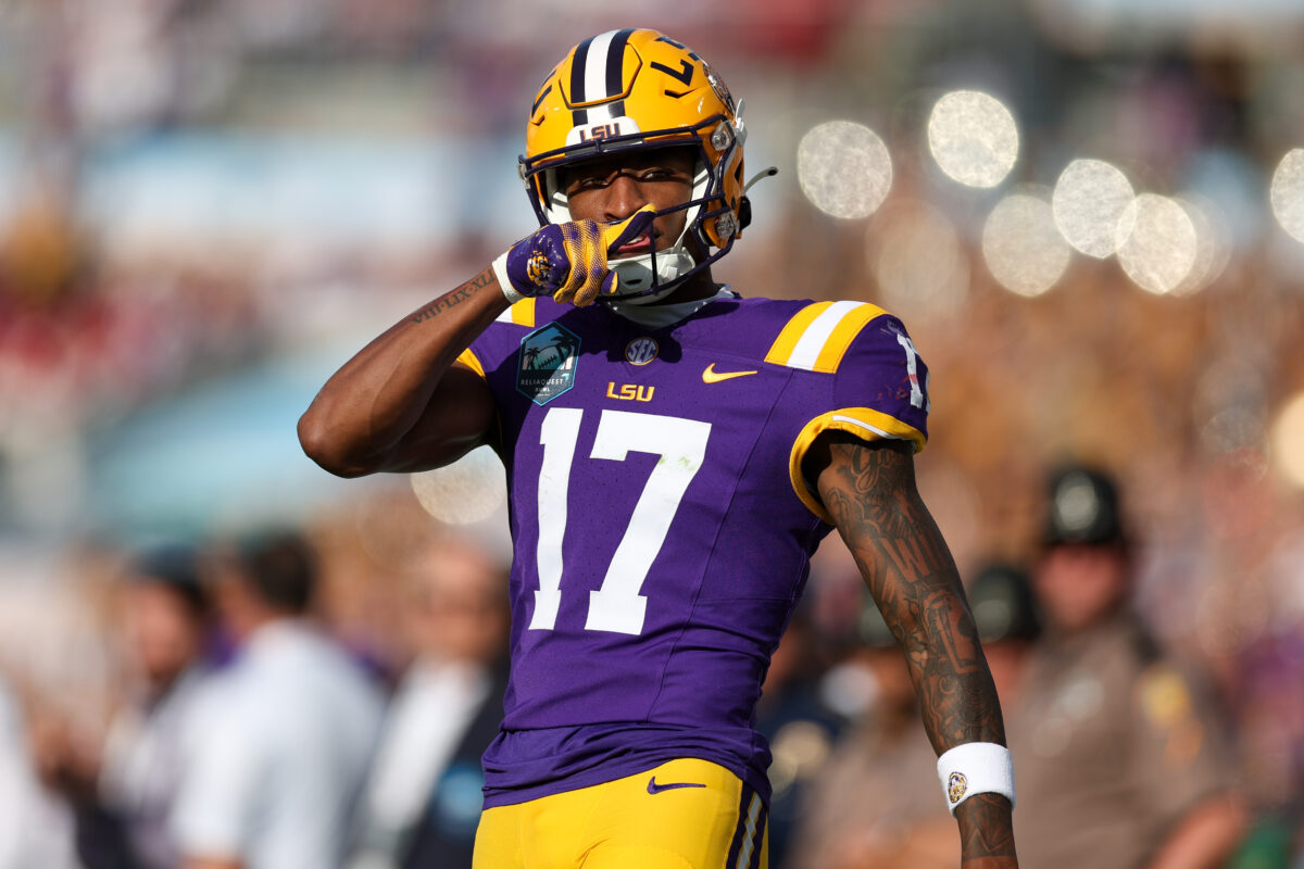 LSU WR Chris Hilton Jr. to make season debut vs. Texas A&M