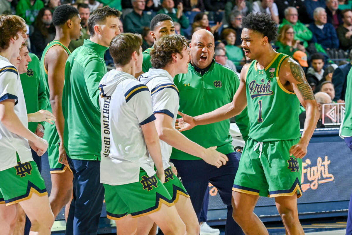 Notre Dame men’s basketball to wear green jerseys for four home games