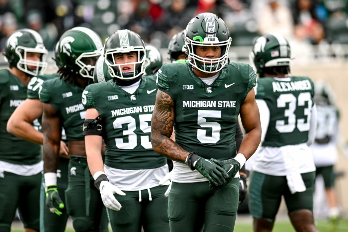 Spartans LB Jordan Hall talks increased role for Indiana game