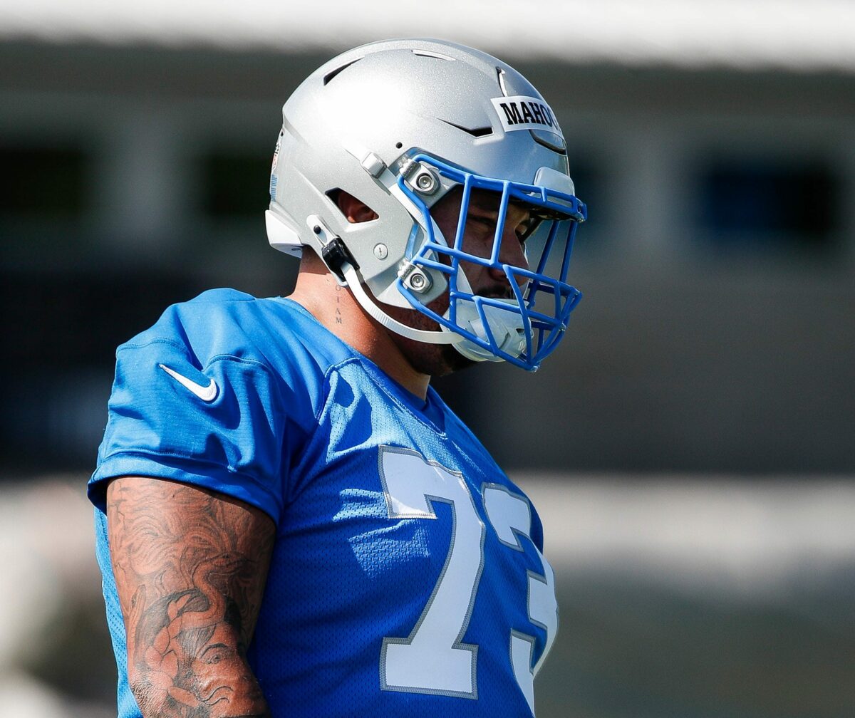 Christian Mahogany activated to the Lions 53-man roster