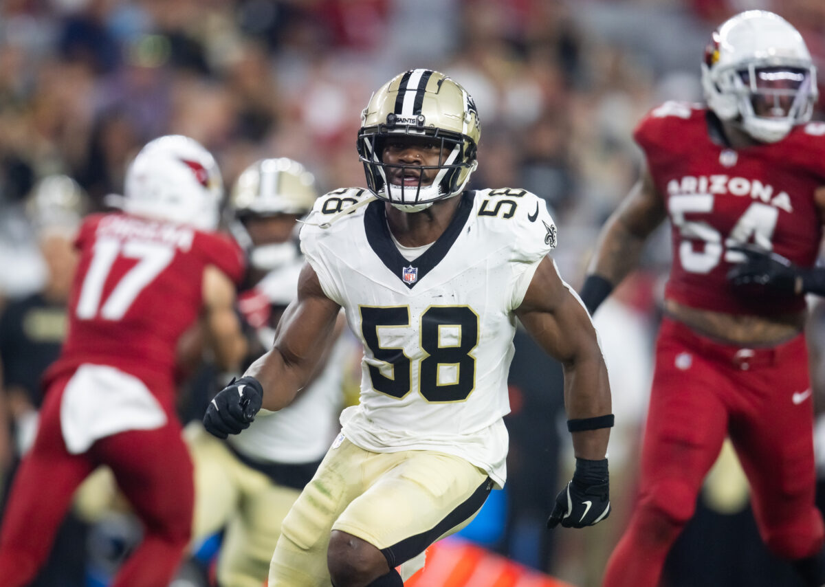 Anfernee Orji is becoming one of the Saints’ best players on special teams