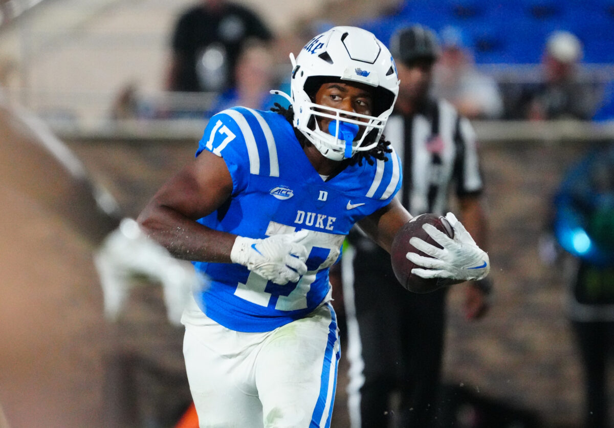 Duke football releases jersey combination ahead of matchup with No. 22 SMU