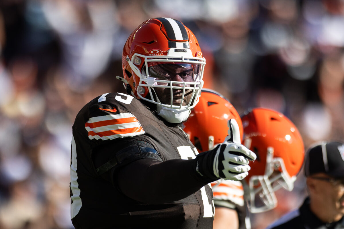 Browns potentially set to start their third different left tackle vs. Ravens