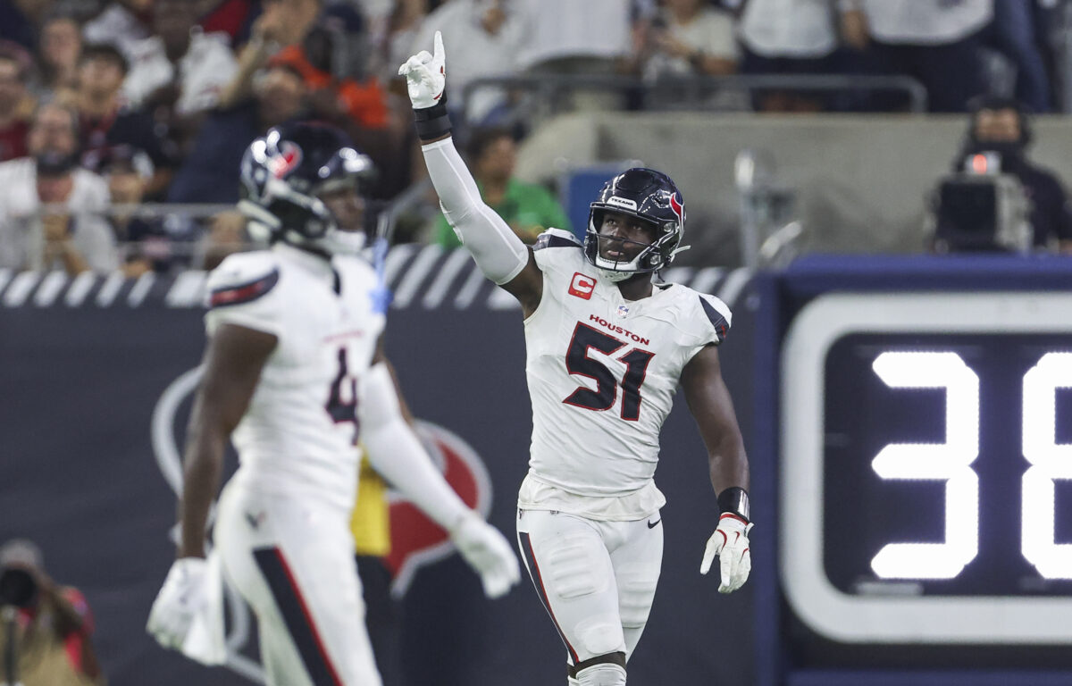 Texans DE Will Anderson Jr. making a case for Defensive Player of Year