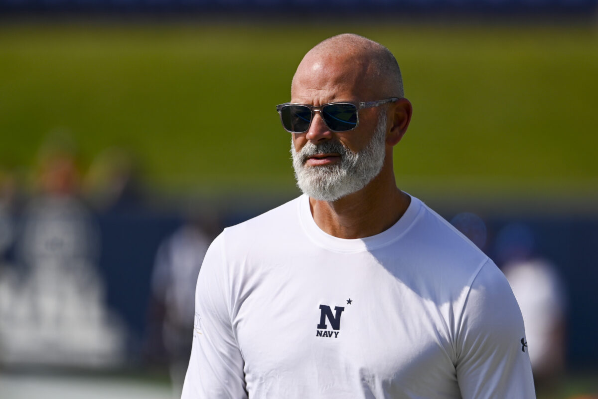 Navy head coach Brian Newberry has high praise for Notre Dame ahead of this weekends game