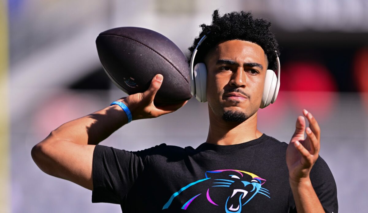 Panthers HC Dave Canales speaks on decision to start Bryce Young in Week 8