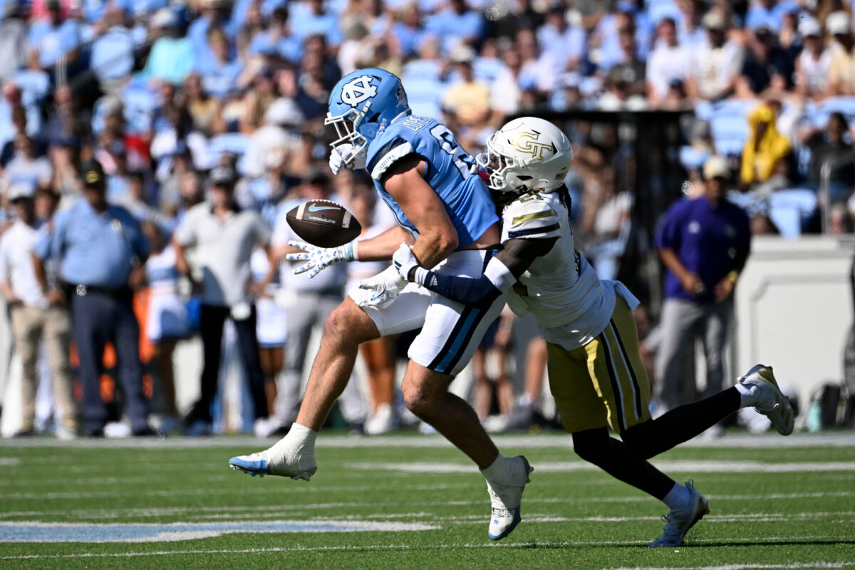 UNC announces captains for Week 9 football clash at Virginia