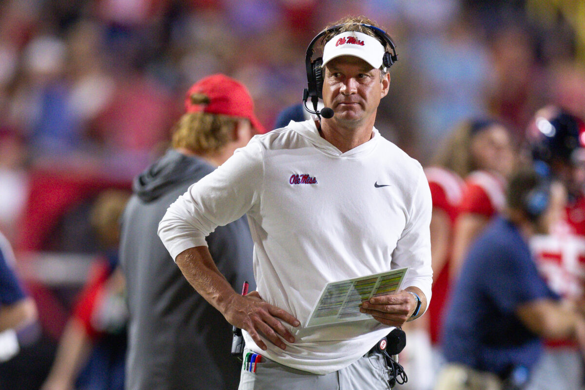 Ole Miss’ Lane Kiffin frustrated that LSU gets so many night games