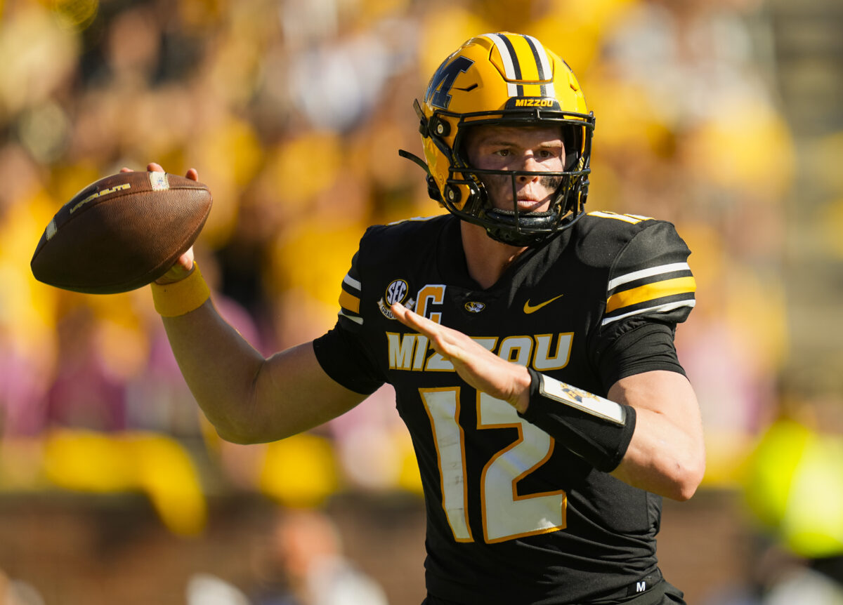 Is Brady Cook playing today? Injury updates for Missouri QB