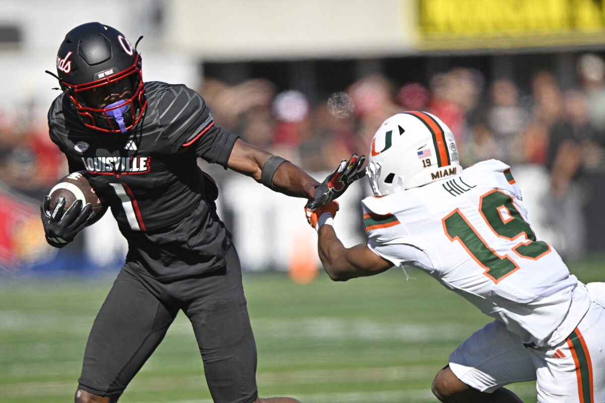 Louisville WR Ja’Corey Brooks keeps playing his way up draft boards