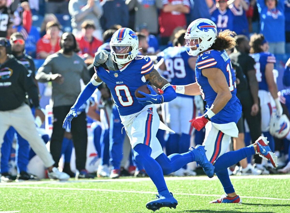 Bills’ Keon Coleman voted NFL Rookie of the Week for Titans performance