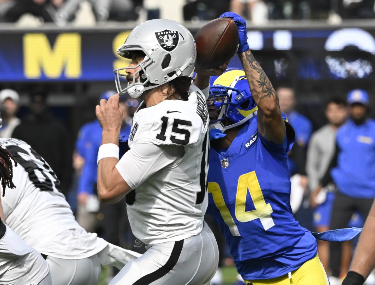 Raiders help another opponent win Defensive Player of the Week award