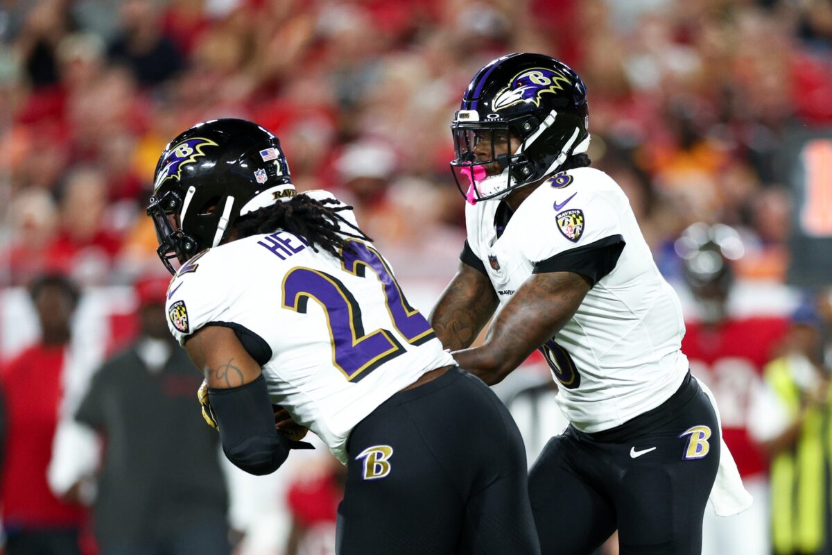 Derrick Henry is developing into the Ravens’ dominant closer