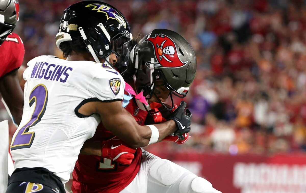 Will Nate Wiggins play this week? Injury updates for Ravens CB