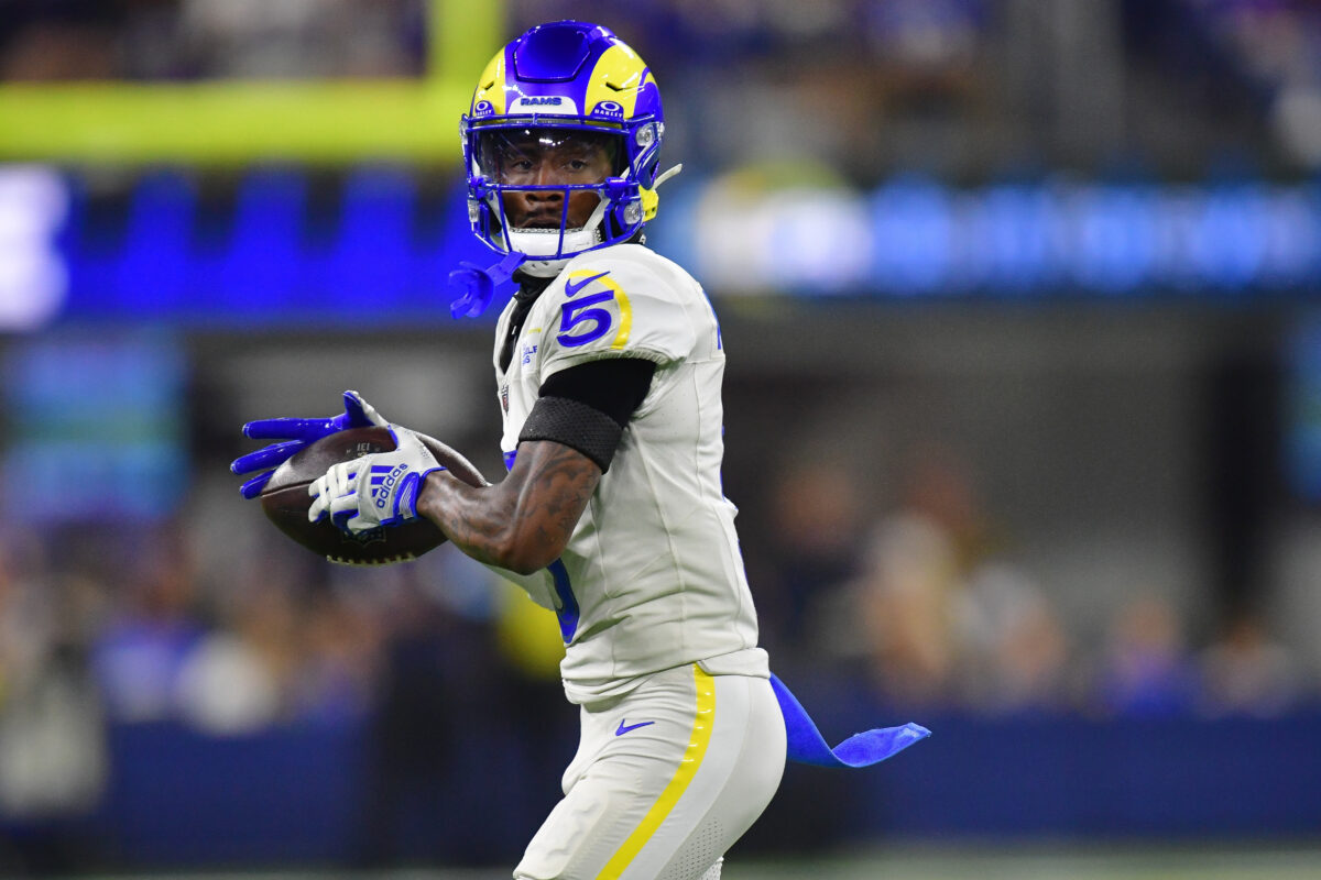 Tutu Atwell looks like odd man out in Rams’ WR rotation