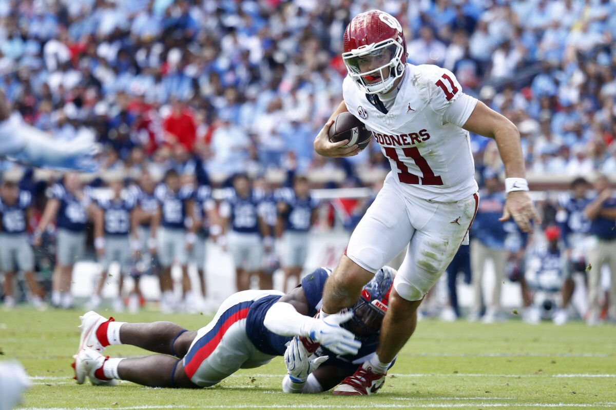 Oklahoma Sooners fall 26-14 to No. 18 Ole Miss Rebels