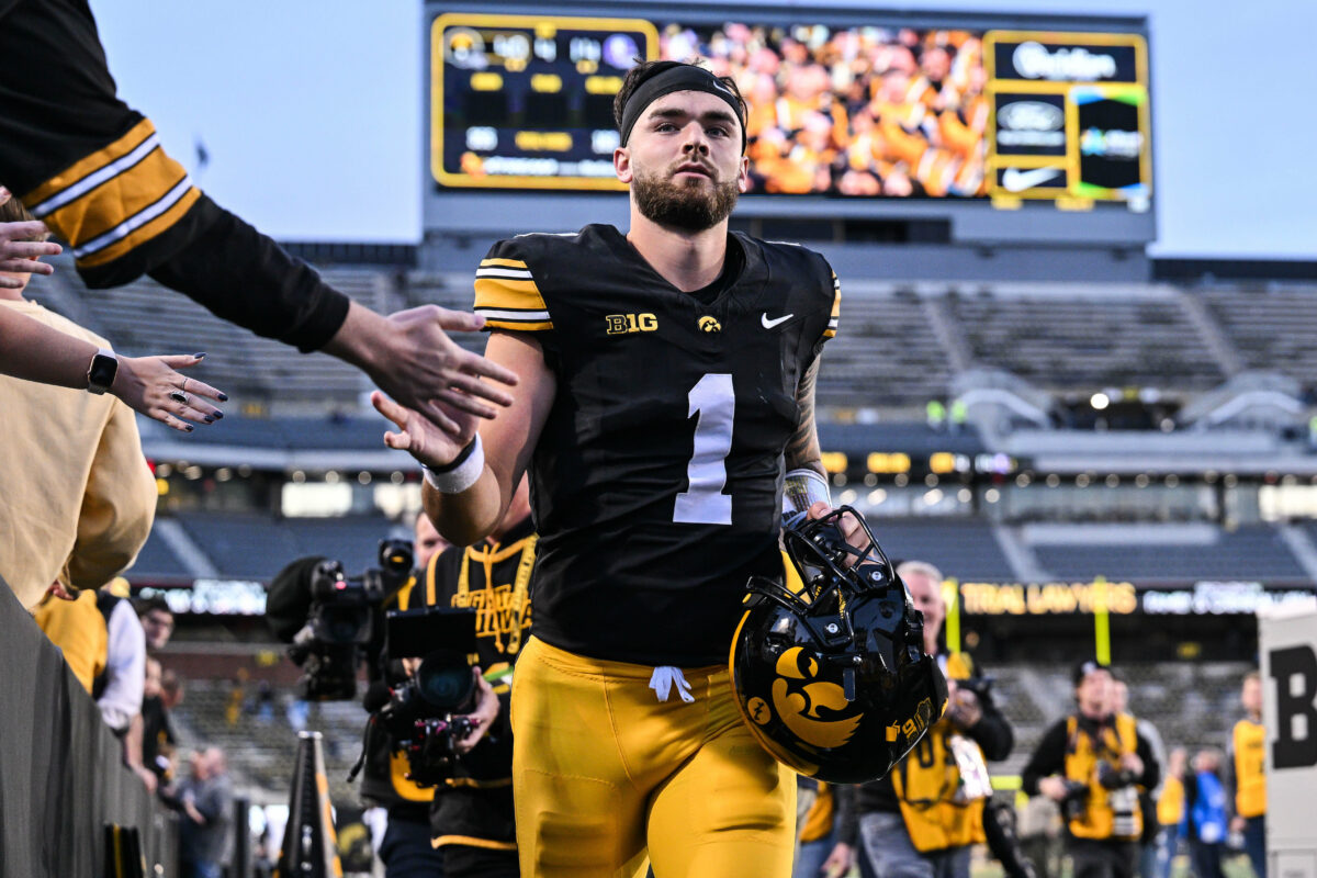 Kirk Ferentz not ready to name Brendan Sullivan Iowa’s permanent starter