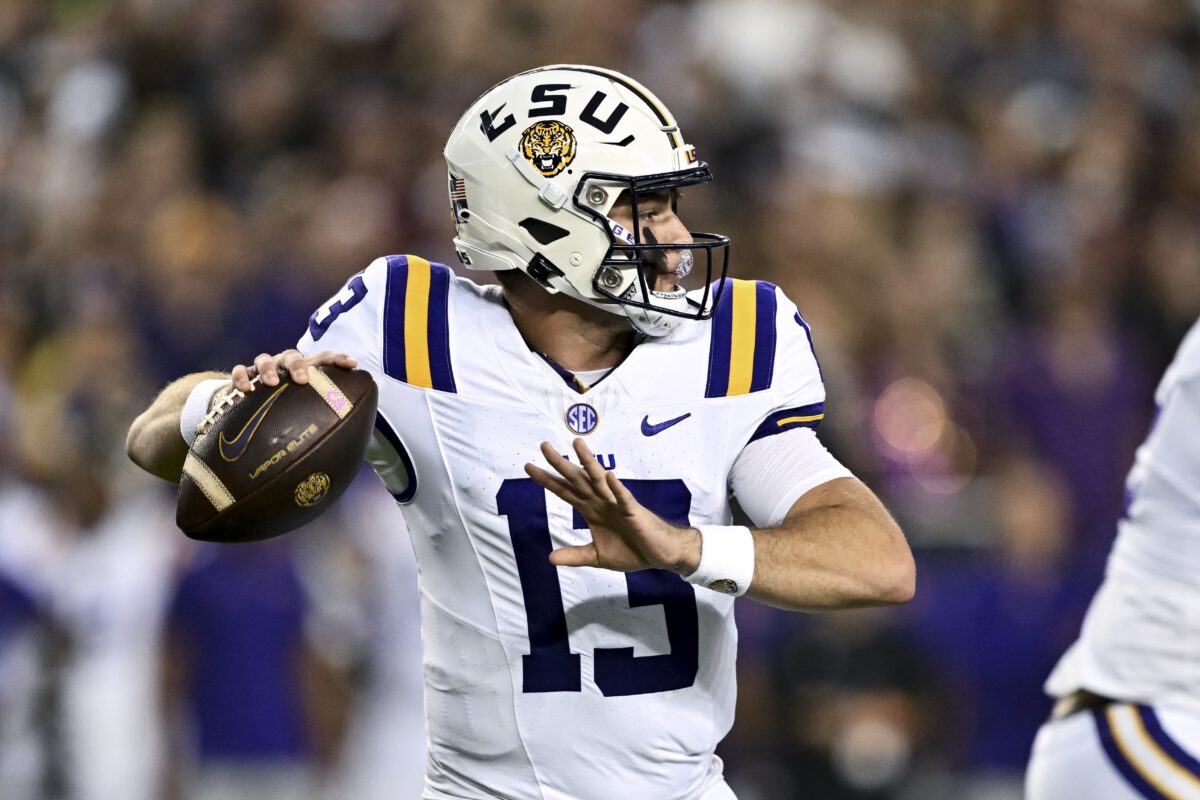 Where Garrett Nussmeier ranks among SEC QBs in key stats after Week 9