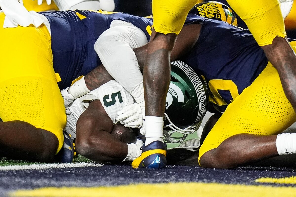 Michigan State football drops rivalry game at Michigan