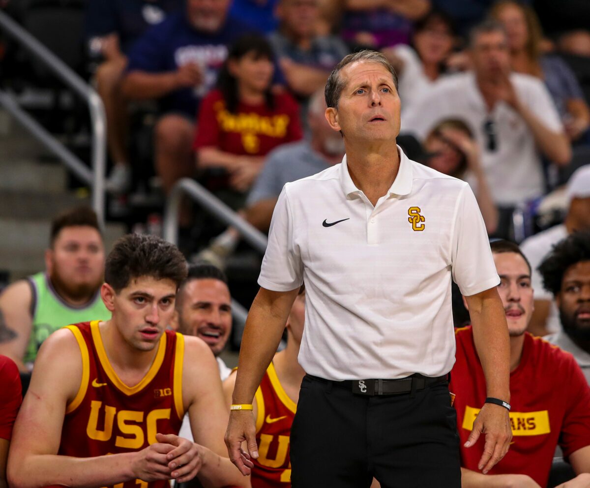 Eric Musselman, USC basketball upset No. 6 Gonzaga