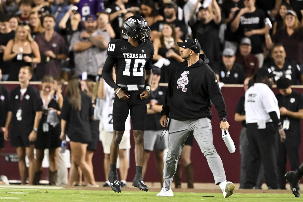 SEC names Texas A&M’s Marcel Reed Co-Freshman of the Week