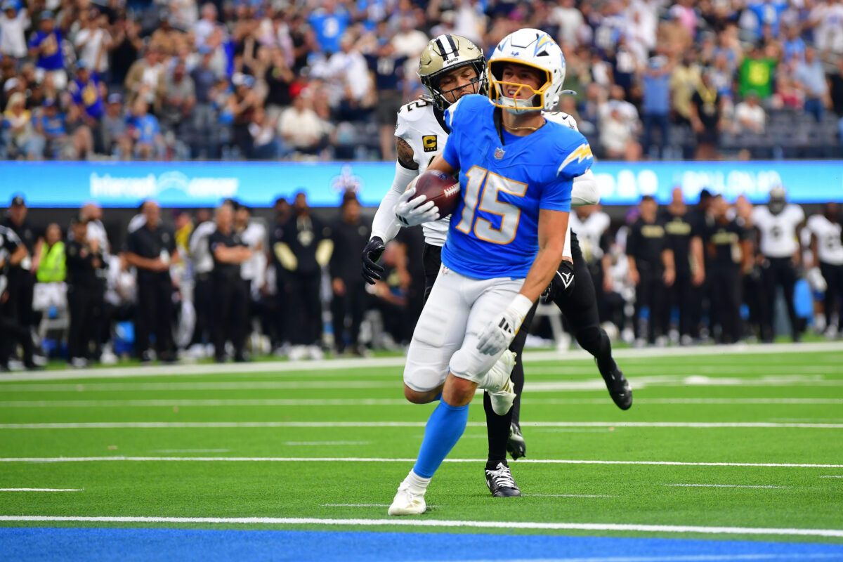 Ladd McConkey breakout performance fuels Chargers to victory over Saints: ‘It’s what we’ve been needing’