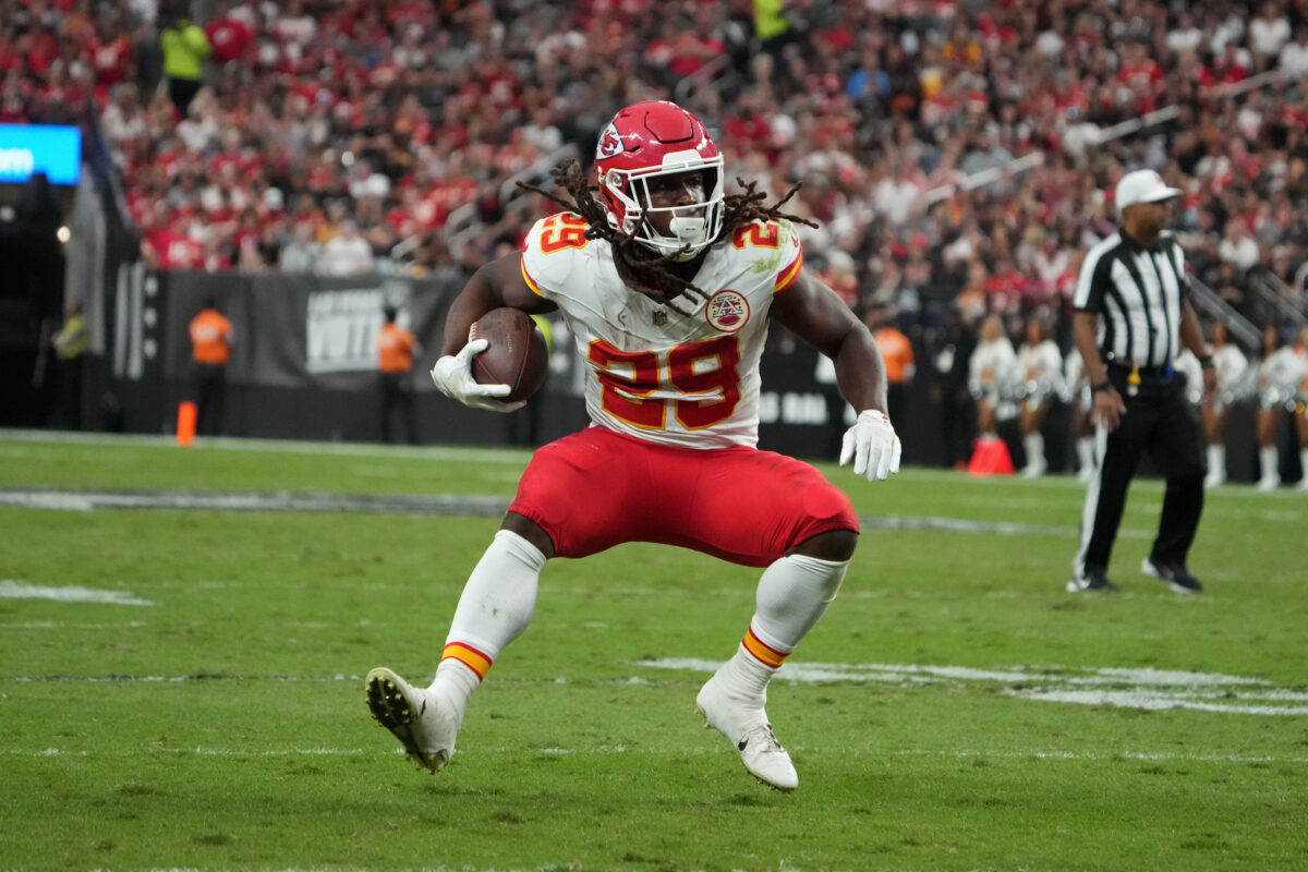 Kareem Hunt on return to Chiefs: ‘It’s good to be back’