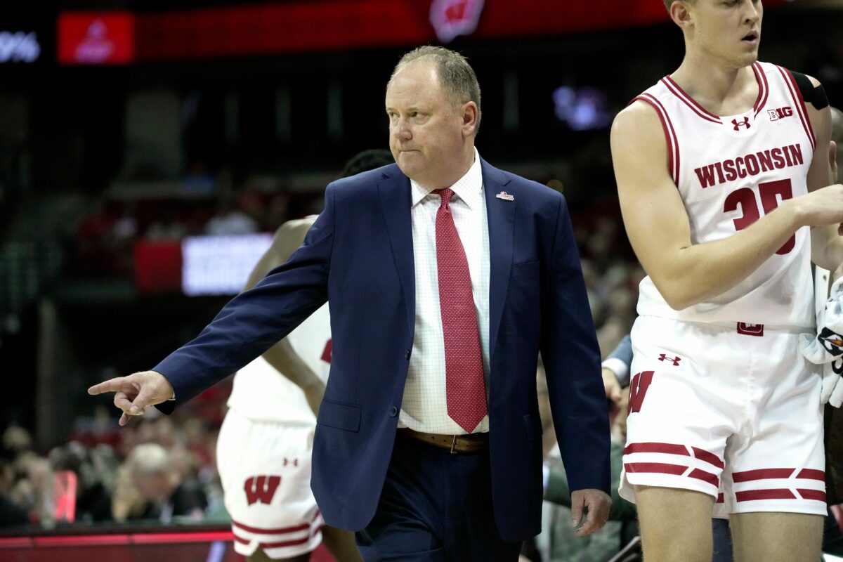 Wisconsin head coach Greg Gard praises Badgers point guard after exhibition win