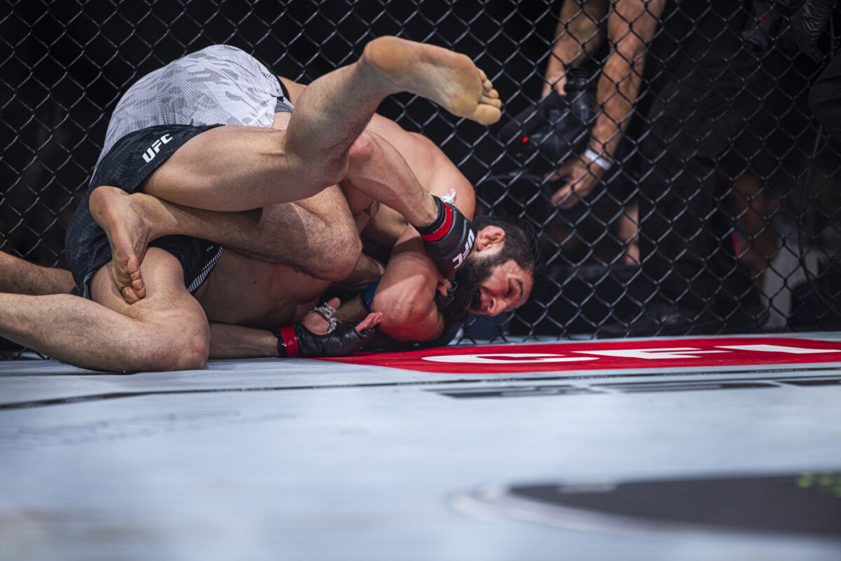 Khamzat Chimaev def. Robert Whittaker at UFC 308: Best photos from Abu Dhabi