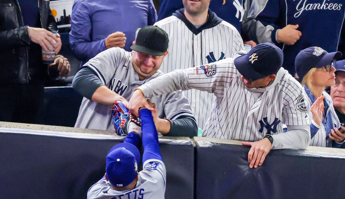 The Yankees had the best response after the banned fan complained about losing his World Series tickets