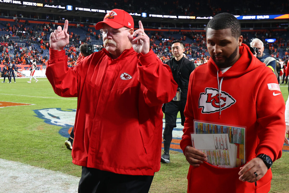 Chiefs HC Andy Reid on the game-winning blocked field goal: ‘I get to see that every day’