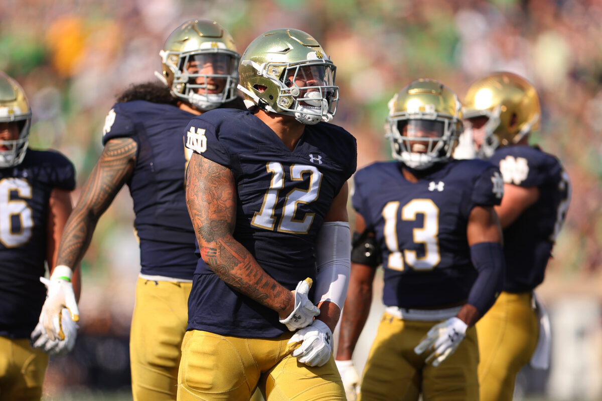 Notre Dame football expects injured starter to return next year