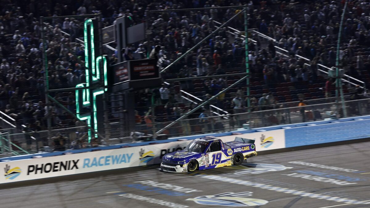 NASCAR qualifying order for Truck Series at Phoenix in November 2024