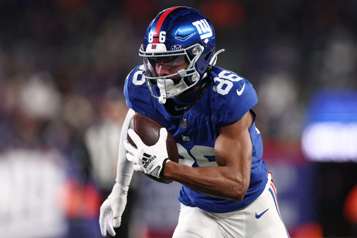 NFL analyst: Giants’ Darius Slayton playing his way into a big contract