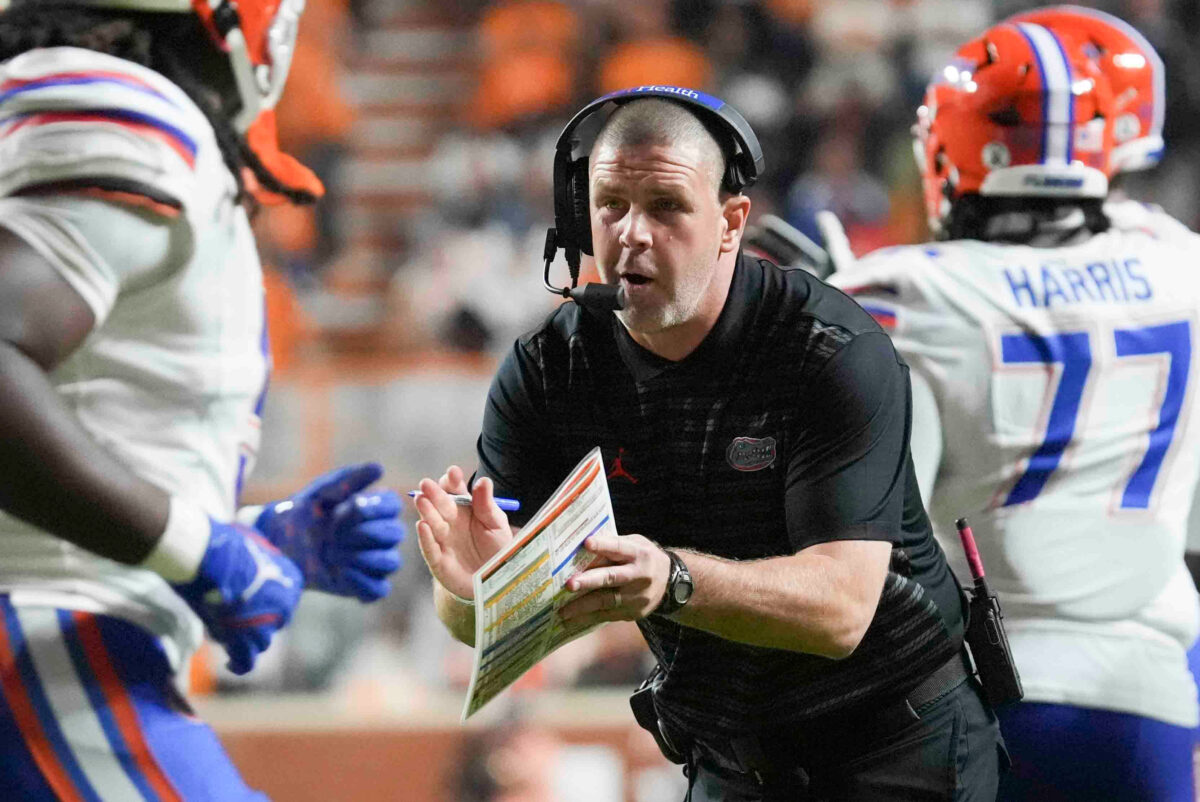 Florida slips in The Athletic’s college football re-rank after Week 11