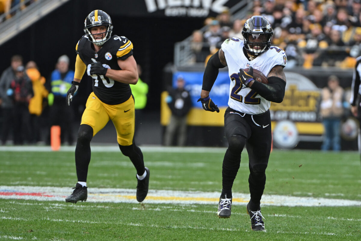 Why was Derrick Henry barely involved during crunch time of Ravens loss to Steelers?