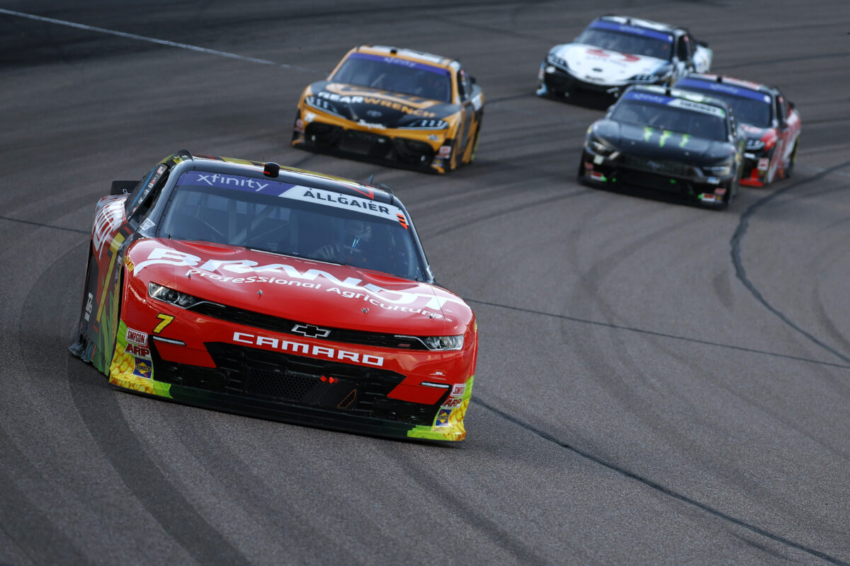 NASCAR qualifying order for Xfinity Series at Phoenix in November 2024