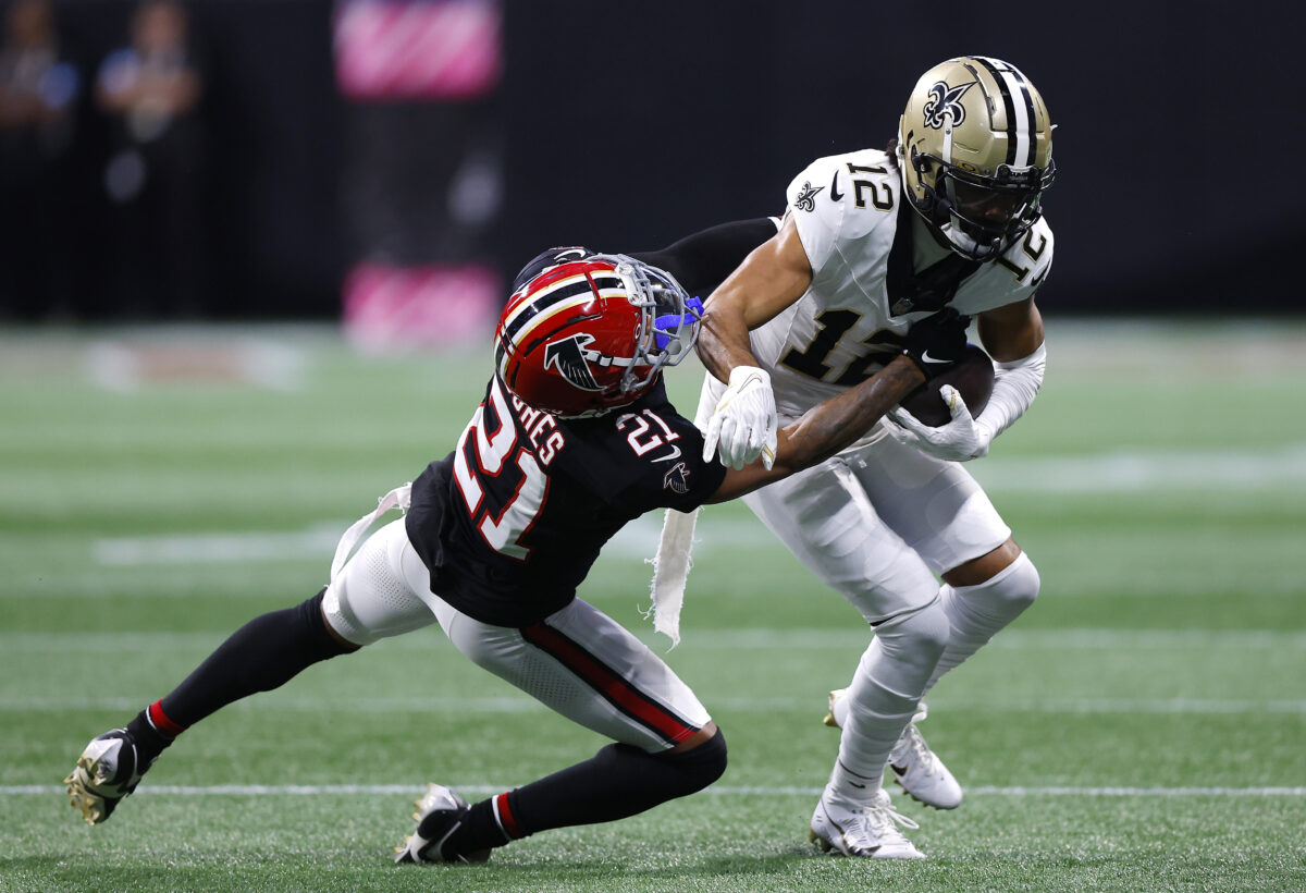 Saints rule out top wide receiver vs. Falcons in Week 10