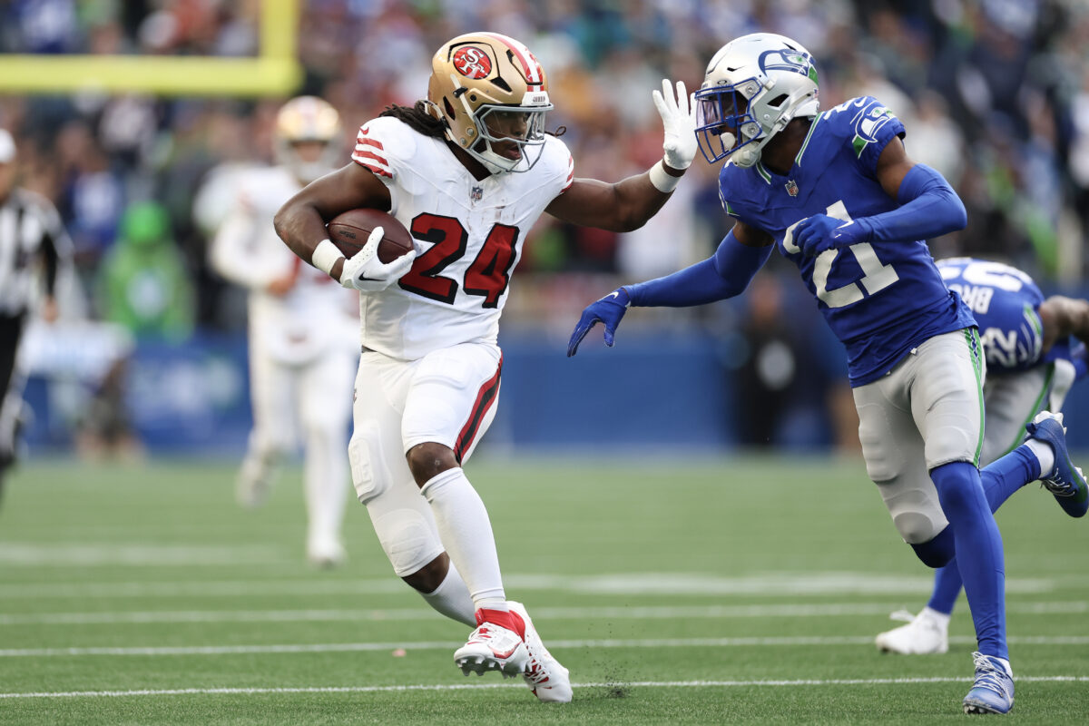 49ers injury update has some bad news for breakout star RB