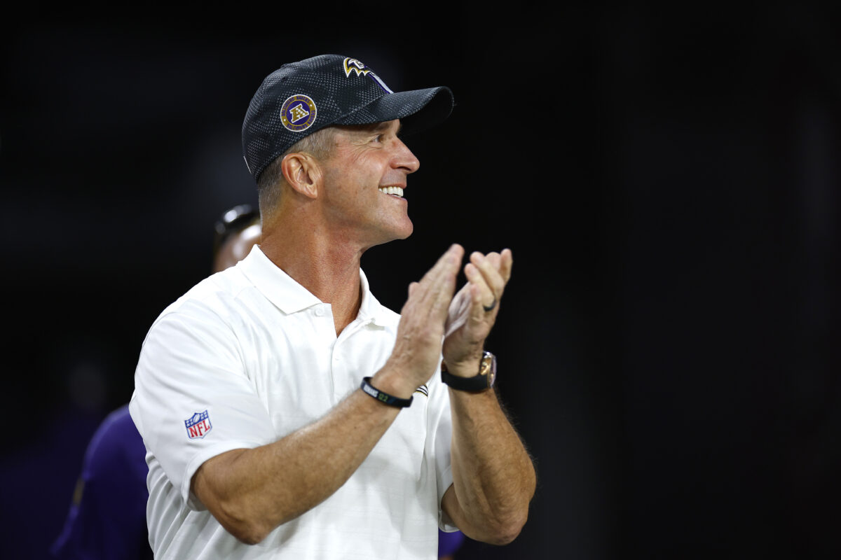 Ravens HC John Harbaugh jokes about team’s defense after Week 10 win vs. Bengals