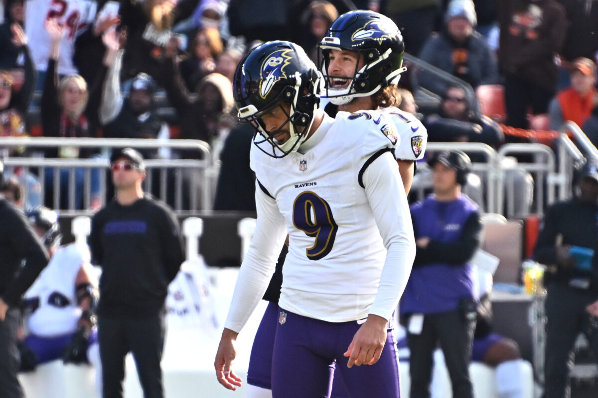 Steelers kicker Chris Boswell on Justin Tucker: “he’s a legend”