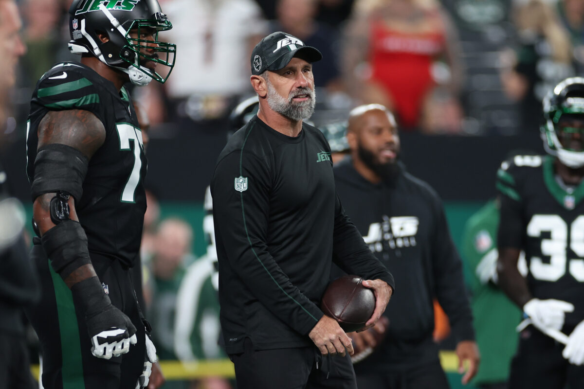 WATCH: Jets’ Jeff Ulbrich locker room speech post-Texans win