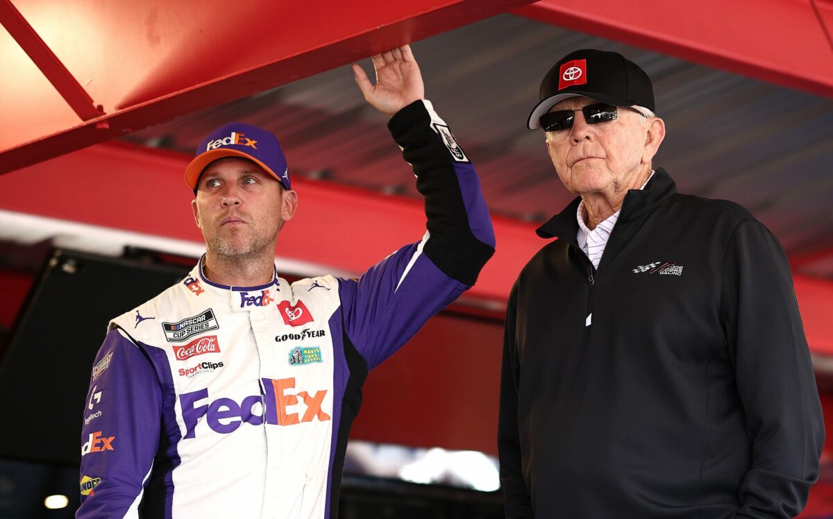 Denny Hamlin gives his verdict on NASCAR’s decisions at Martinsville in 2024