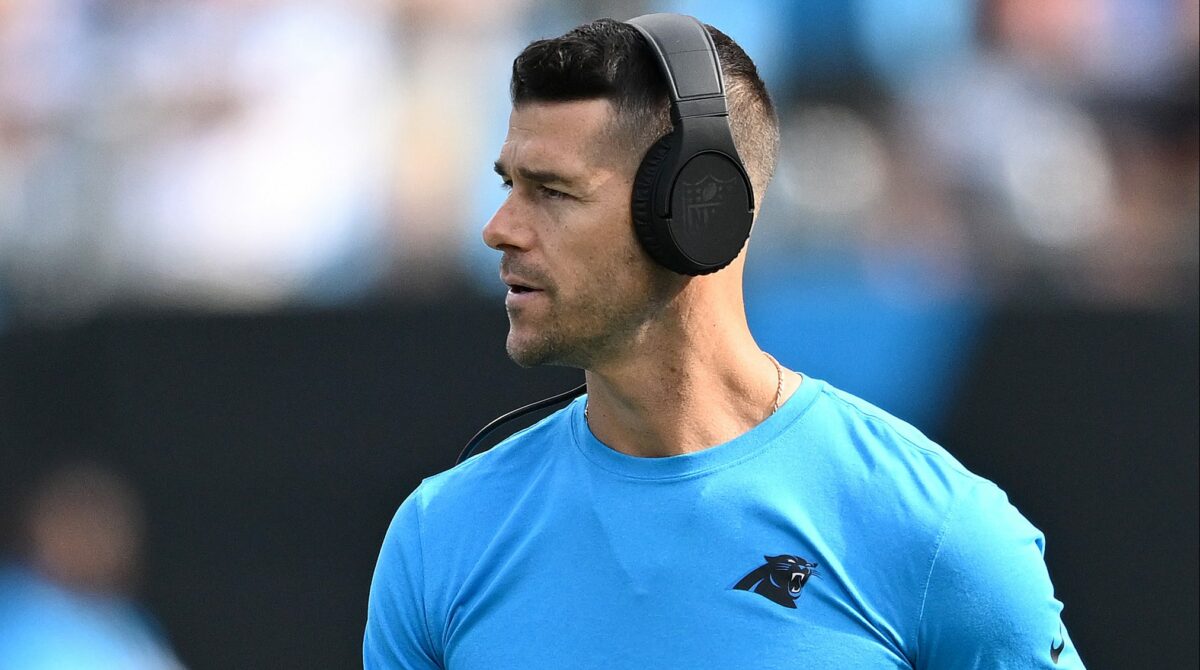 Panthers HC Dave Canales explains why he has yet to name starting QB for Week 10