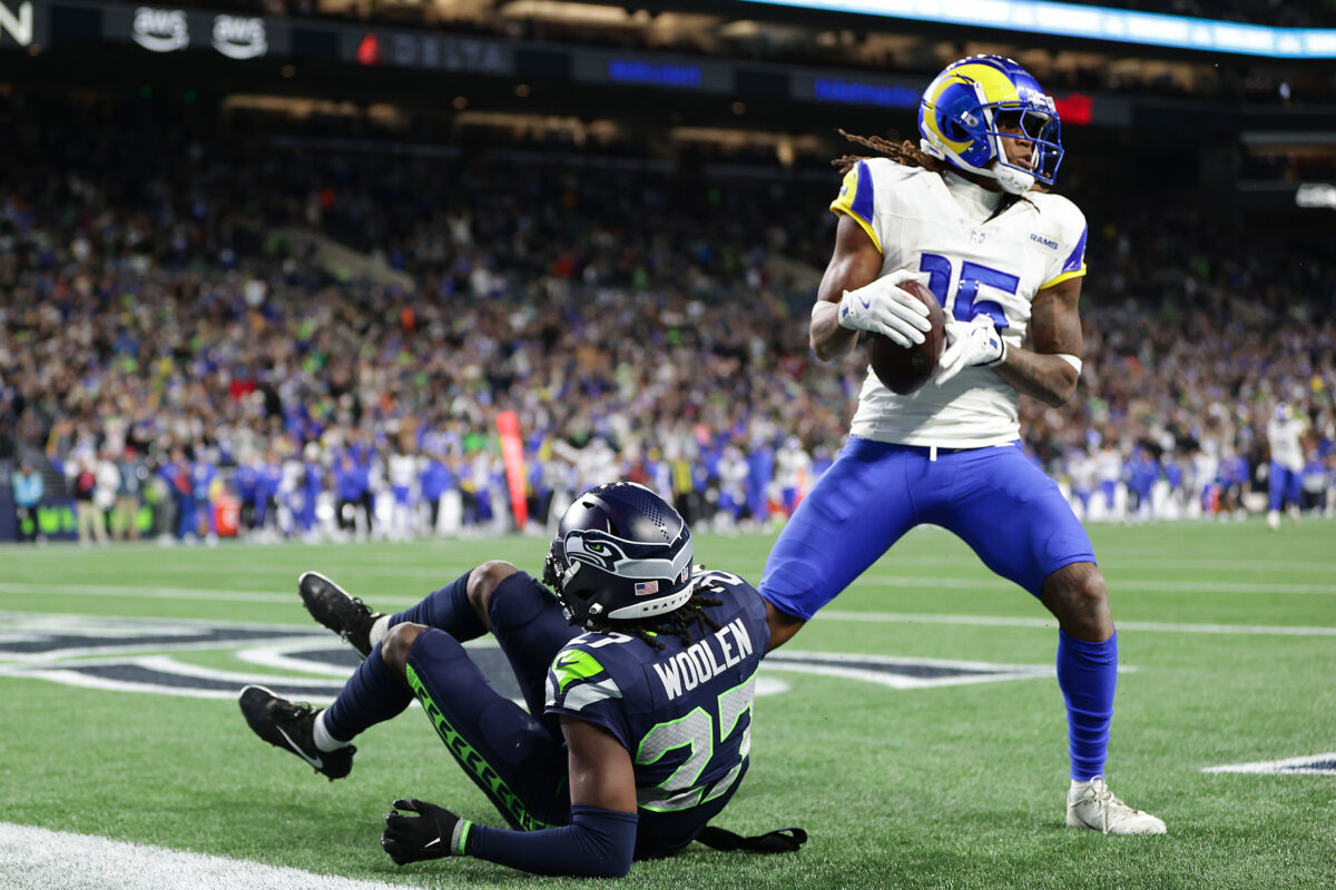 Watch: Demarcus Robinson makes spectacular game-winning one-handed catch in OT