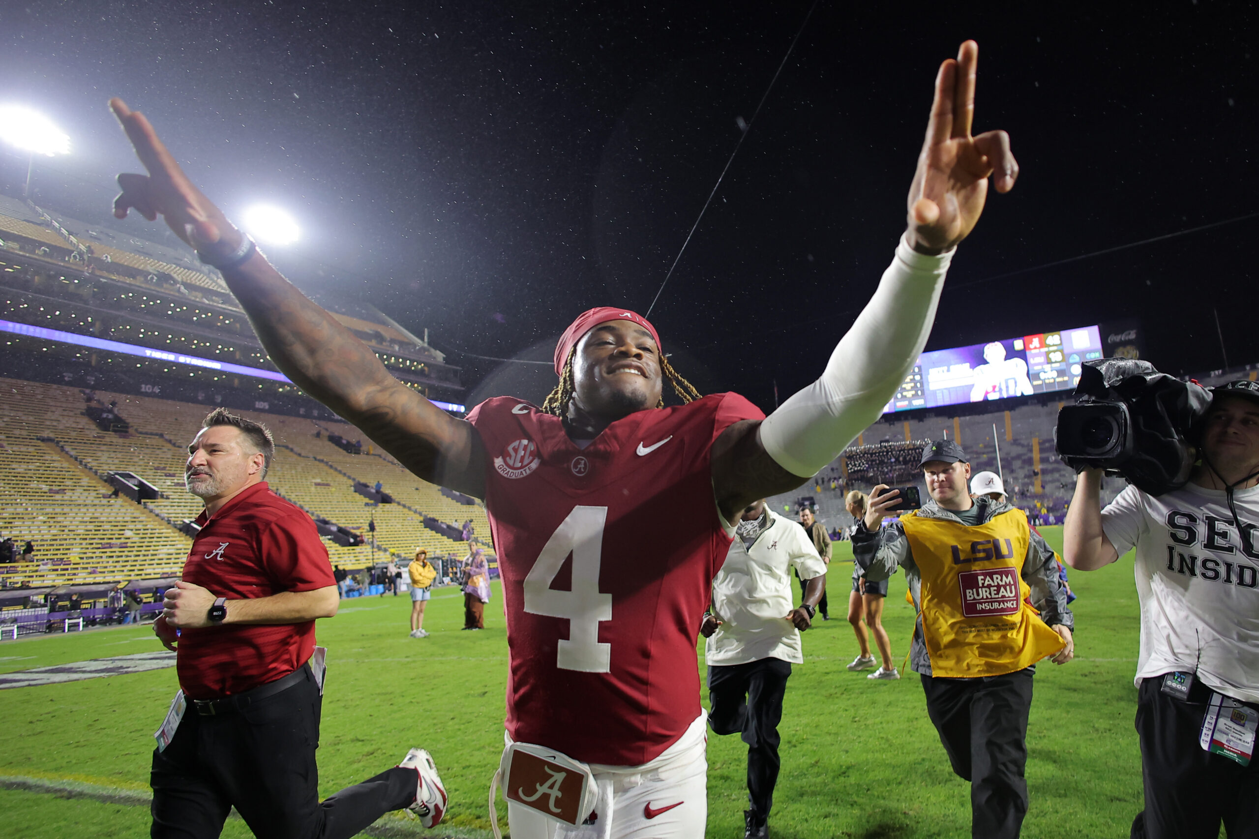 What Jalen Milroe thought about empty Tiger Stadium crowd during Alabama blowout of LSU