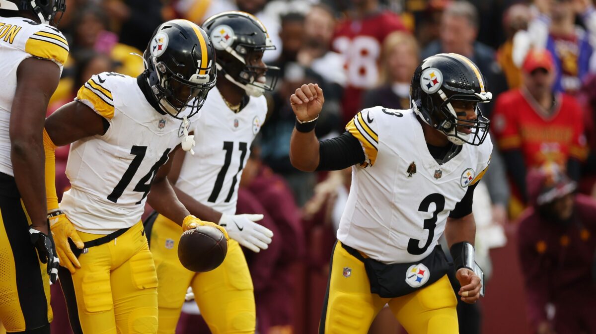 Russell Wilson, George Pickens shine with improbable completions in Steelers’ Week 10 win