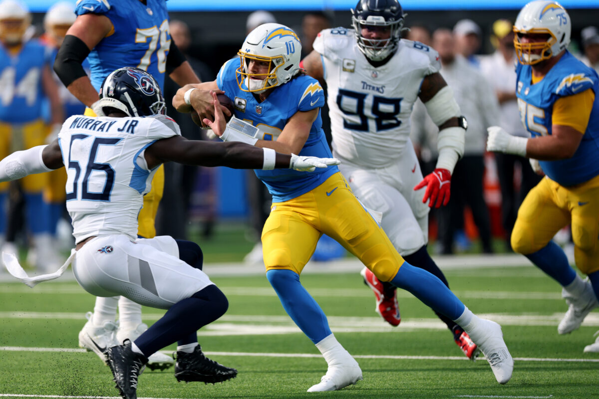 Chargers crack top 10 in NFL power rankings after Week 10 win over Titans