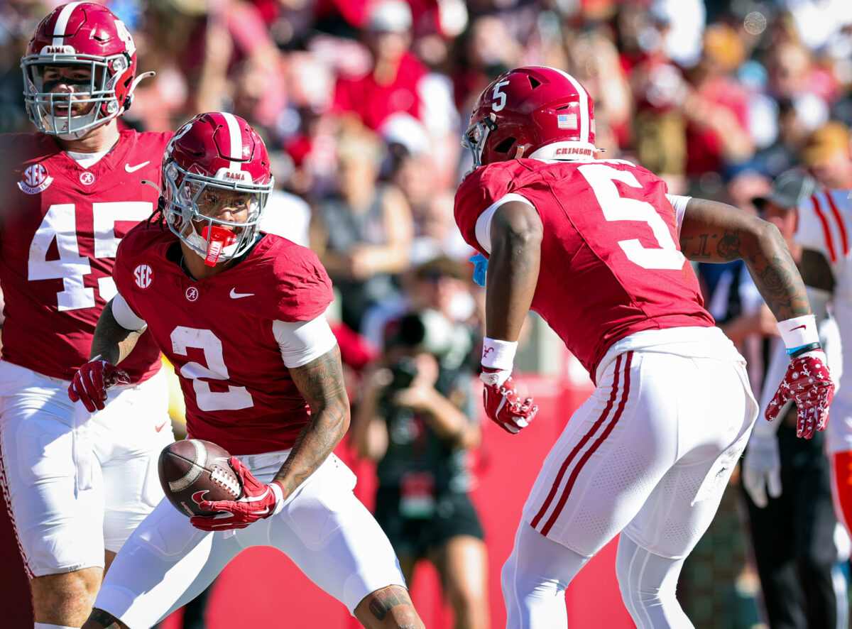 Alabama rolls in dominant 52-7 win over Mercer to set up final stretch run